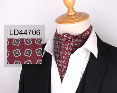 Pañuelo de Seda para Hombre con Estampado Floral - Image 8
