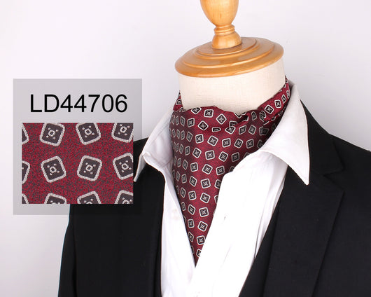 Pañuelo de Seda para Hombre con Estampado Floral - Image 8
