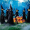 Decoración de Casa Embrujada con Fantasmas para Halloween