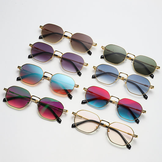 Gafas de Sol Retro con Patas Metálicas - Estilo Europeo y Americano - Image 17