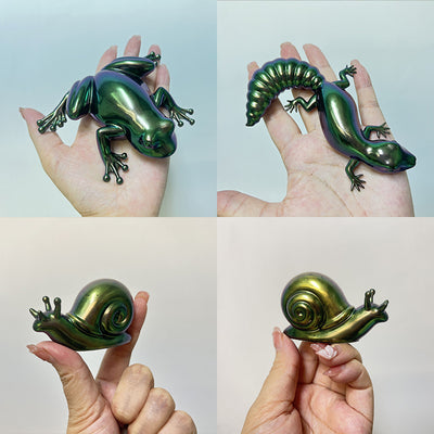 Molde de Silicona para Adornos Pascuales - Rana, Lagartija y Caracol - Image 15