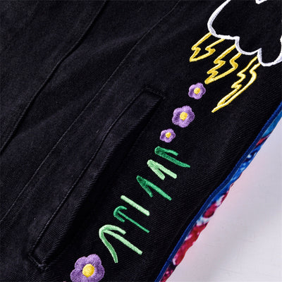 Chaqueta Denim Bordada Invincible Heavy Industries - Image 22