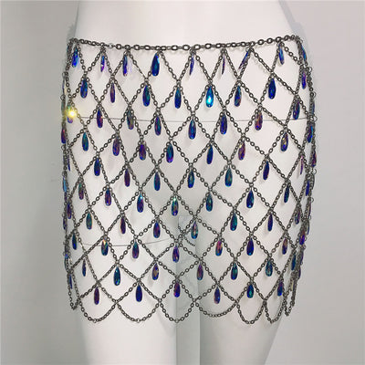 Cadena de Cintura Hueca con Falda Exagerada para Cadera - Estilo Fiesta y Carnaval - Image 4