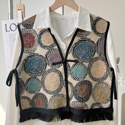 Chal Étnico Hong Kong para Mujer - Primavera Verano - Image 12