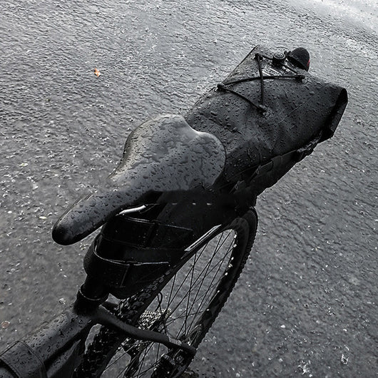 Bolsa Trasera Impermeable para Bicicleta 10L - Portaequipajes Resistente - Image 3