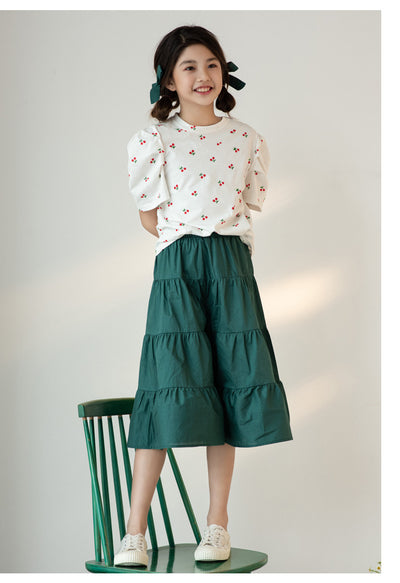 Conjunto de Culotes Morandi para Niñas y Adolescentes - Estilo Coreano Casual - Image 5