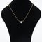 Natural Stone Crystal Ore Pendant Necklace Blanco crystal