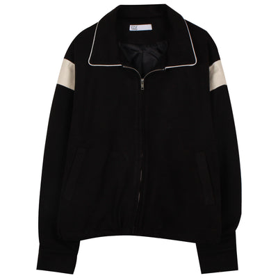 Chaqueta Polo Suelta Negra para Mujer - Diseño Elegante y Cómodo - Image 5