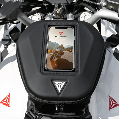 Mochila Impermeable para Motocicleta con Compartimento de Asiento Trasero - Image 7