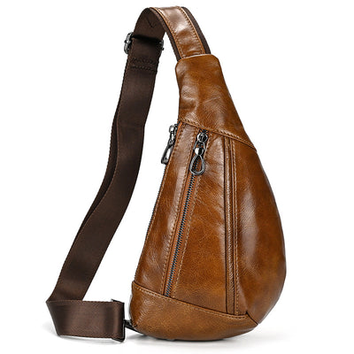 Bolsa de Pecho de Cuero para Hombre - Diseño Moderno y Funcional - Image 12