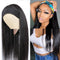 Diadema de Cabello Natural con Mecanismo de Sujeción Recta