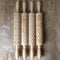 Rodillo para Galletas con Letras de Madera Grabadas para San Valentín