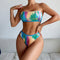 Bikini Tubo Estampado a Todo Color