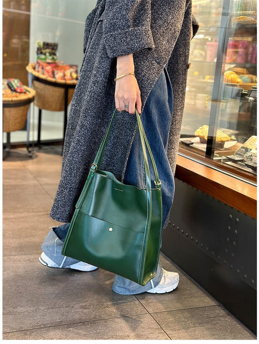 Bolso Tote de Cuero para Mujer con Gran Capacidad - Ideal para el Día a Día - Image 11