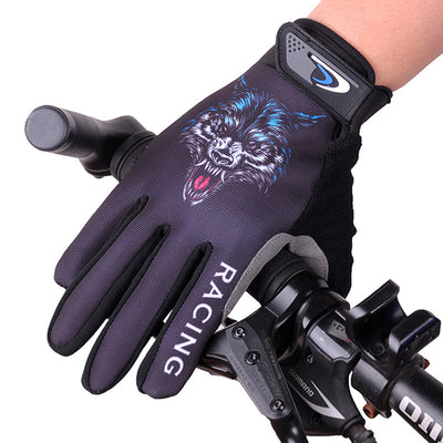 Guantes Ciclismo Largos Hombre Otoño Primavera Antideslizantes Pantalla Táctil