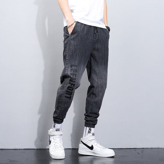 Pantalón Casual Recto de Cintura Alta - Largo Nueve Puntos Versátil