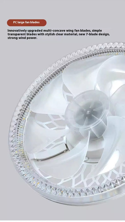 Lámpara Ventilador LED con Control Remoto Integrado - Image 14