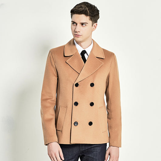 Abrigo Negro Casual para Hombre - Estilo Moderno y Versátil - Image 4