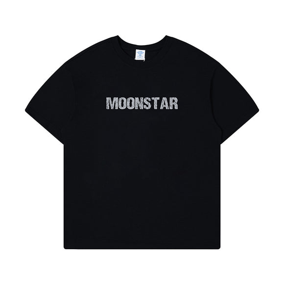 Camiseta Estampada Suelta de Manga Corta para Hombre