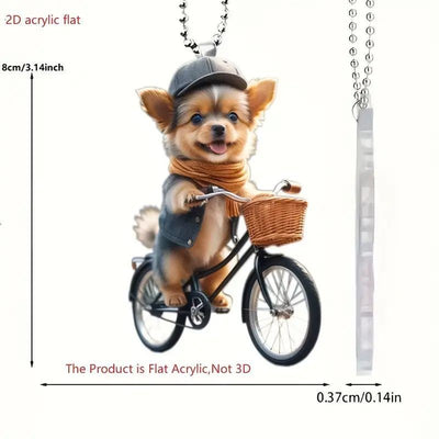 Adorno Acrílico Personalizado para Auto con Imagen de tu Perro - Image 5