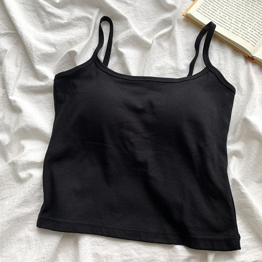 Top Deportivo de Algodón Puro sin Espalda - Diseño Minimalista Juvenil - Image 13