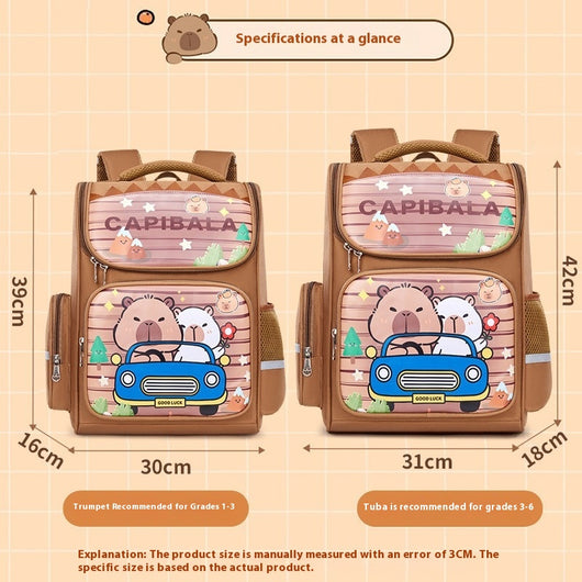 Mochila Escolar de Gran Capacidad Capabala para Niños de Primaria - Image 3