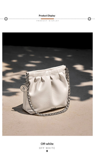 Bolsa de Hombro Tipo Cubo de Gran Capacidad con Cadena - Image 22