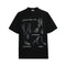Camiseta Estampada de Manga Corta para Hombre