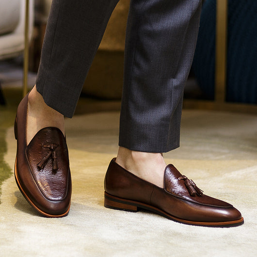 Mocasines de Cuero Genuino British Premium para Hombre - Estilo Casual Ejecutivo - Image 8
