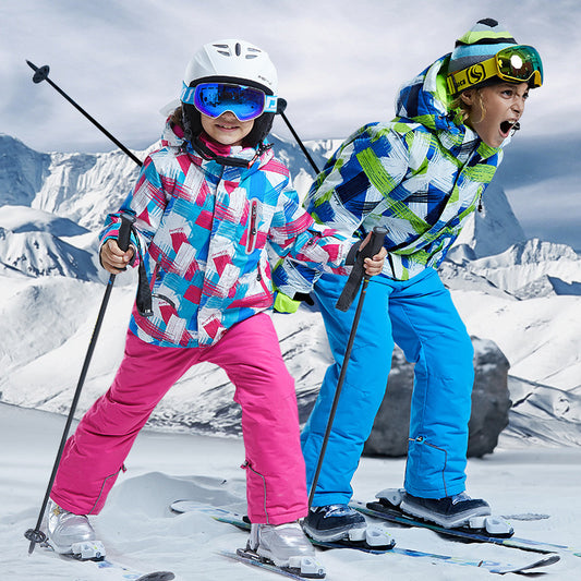 Chaqueta Impermeable para Esquí Infantil - Diseño Versátil para Tabla Simple y Doble