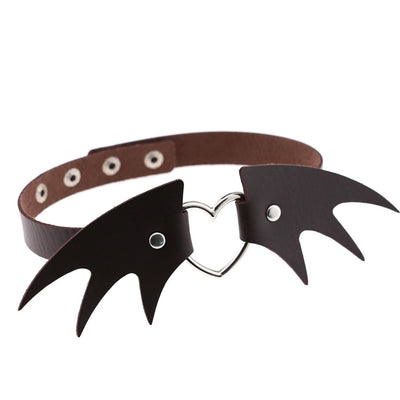 Collar Gótico Punk de Cuero PU - Estilo Devil Clavícula - Image 23