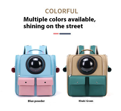 Mochila Transportadora Extensible para Mascotas - Capacidad Grande para Perros y Gatos - Image 26
