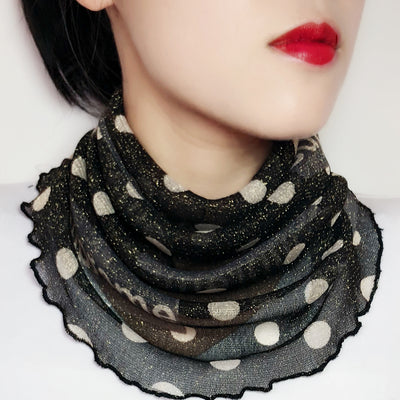 Bufanda Cuello Alto Multiuso con Máscara Facial para Mujer - Image 11