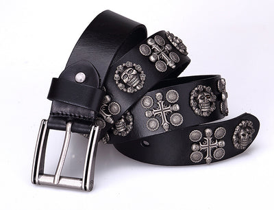 Cinturón de Herramientas Estilo Punk con Calavera - Image 11