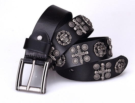 Cinturón de Herramientas Estilo Punk con Calavera - Image 11