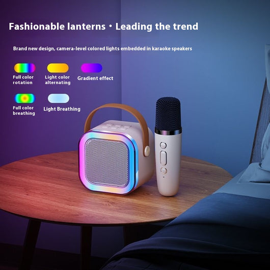 Micrófono Inalámbrico Bluetooth para Karaoke Familiar - Sistema Todo en Uno - Image 3