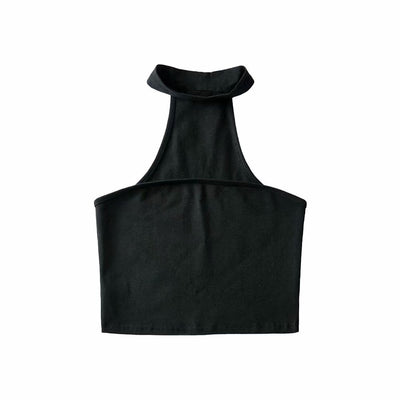 Chaleco Tubular Ajustable de Cuello Colgante - Diseño Urbano Minimalista - Image 15