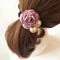 Prendedor de Cabello Floral Camelia Artesanal