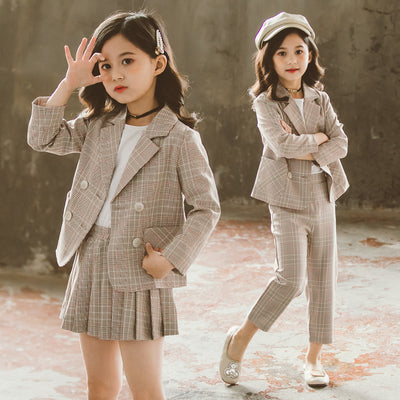 Blazer Doble Botonadura Infantil Tendencia Net Red - Image 10