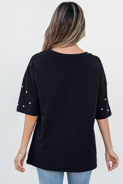 Blusa Elegante de Cuello Redondo y Manga Corta - Tendencia Europa y América - Image 12