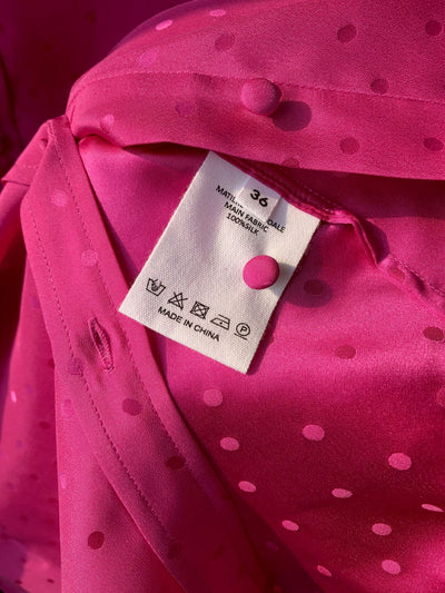 Camisa de Manga Larga en Satén Sedoso Reversible con Brillo - Image 13