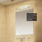 Lámpara LED de Espejo para Baño con Cristal - Luz Frontal Elegante
