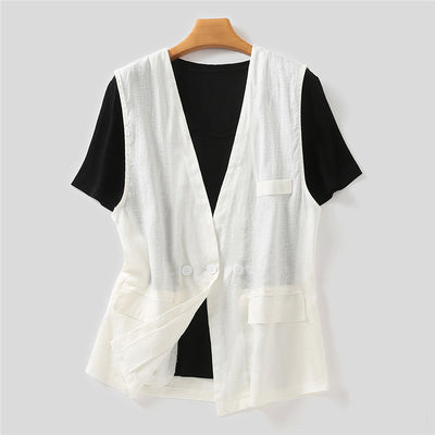 Chaleco Estilo Japonés de Algodón - Chaqueta Suelta y Casual - Image 16