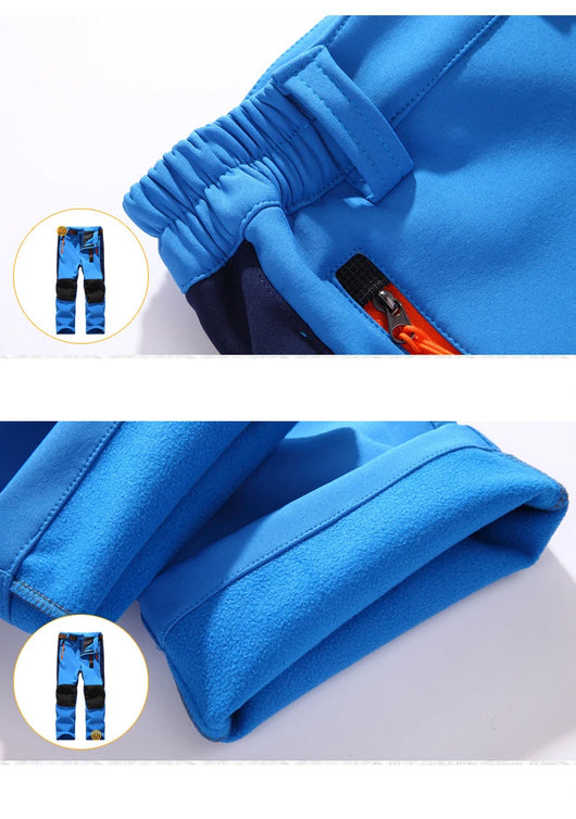 Pantalones Softshell para Niños - Pantalones de Esquí Impermeables - Image 19