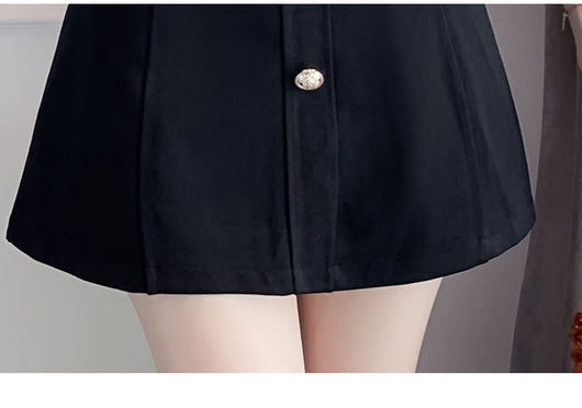 Vestido Camisero de Chifón con Mangas Linterna - Image 19