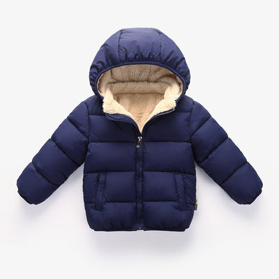 Abrigo de Invierno Infantil con Algodón Acolchado y Forro Polar - Image 2