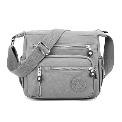 Bolsa Mensajero de Hombro Grande con Capacidad Expandible para Viajes - Image 6