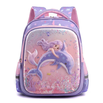 Mochila Infantil de Sirena, Impermeable y Ergonómica - Image 5