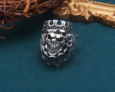 Anillo de Calavera en Plata Esterlina 925 para Hombre - Image 9