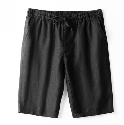 Shorts de Lino Casuales Holgados para Playa Hombre - Image 5
